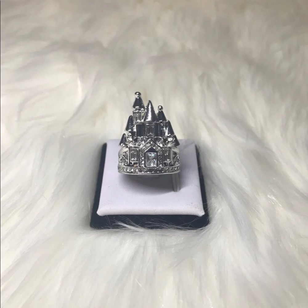 Disney World Castle Cubic Zirconia Ring